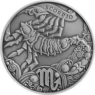 Belarus 1 Rouble 2015 Zodiac Horoscope Scorpio - Belarús