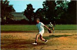 President Jimmy Carter Pitching Softball Plains Georgia August 1976 - Präsidenten
