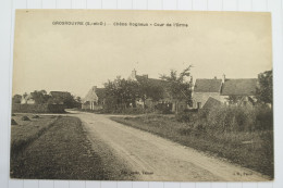 Cpa 78 Grosrouvre Chêne Rogneux Cour De L'Orme - TER21 - Trappes