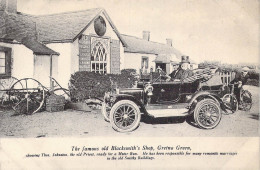 TRANSPORTS - Voitures - The Famous Old Blacksmith's Shop - Gretna Green - Carte Postale Ancienne - Andere & Zonder Classificatie