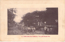 Nouvelle Calédonie - Thio - Vue Prise Grande Rue - Animé - Edit. F.D. -  Carte Postale Ancienne - Nuova Caledonia