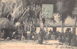 Nouvelle Calédonie - Habitation De Coprah Makers - Ile Loyalty - Animé - Indigène -  Carte Postale Ancienne - New Caledonia