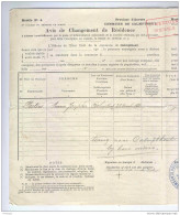 Lettre En Franchise - Changement De Résidence ANVERS Vers CALMPTHOUT 1905  --  LL138 - Franquicia