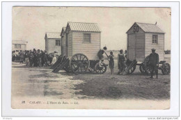 Carte-Vue CALAIS L'Heure Du Bain En Franchise S.M.- Cachet VEURNE 1915 En Local - ZONE NON OCCUPEE  --  KK942 - Zone Non Occupée