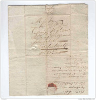 Lettre Précurseur  LEKE Bij NIEUPORT 1810 Vers KORTRIJK - Signé De Brabander   --  KK917 - 1794-1814 (Période Française)