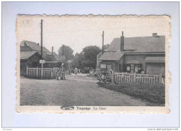 Carte-Vue Neuve TURPANGE - La Gare - Près De MESSANCY - Editeur A.Friob-Morris - Ovale Préaux à Ghlin  --  23/271 - Messancy