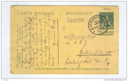 Entier Pellens 5 C Cachet K.D.FELPOSTEXPED.39 INFANT.DIVIS. 27/12/1914 Vers Allemagne  --  KK197 - Armada Alemana