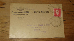 Carte Postale Commerciale Ets Kern A ROUGEMONT LE CHATEAU - 1945  ......... PHI ..... 14516 - Rougemont-le-Château