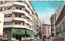 MAROC - Casablanca - Rue Poincare - Carte Postale Ancienne - Casablanca