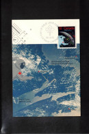Canada 1985 Space / Weltraum Canadian Astronaut Marc Garneau Took This Photograph Interesting Postcard - Noord-Amerika