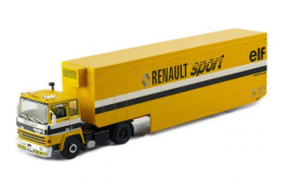 Berliet TR350 - Race Transporter - Renault Sport FI - Yellow & Black - Ixo - Ixo