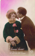 FETES & VOEUX -  Vite Vite Pour Me Griser Ton Petit Coeur Dans Un Baiser - Bonne Année - Carte Postale Ancienne - Nouvel An