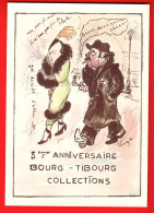 ABB-02 Bourg Tibourg Collections Paris, Illustrateur Robert IBANEZ 3ème Anniversaire  NC GF - Collector Fairs & Bourses
