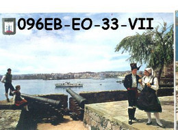 Postal Coruña Paseo Parrote Folklore Edit. Escudo De Oro Nº 33/111a/96eb Año 1964* - La Coruña