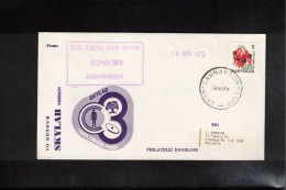 Australia 1973 Space / Weltraum Skylab Mission - Coastal Radio Station Carnarvonradio Interesting Cover - Oceanía