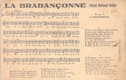 MILITARIA - PATRIOTIQUES - La Brabançonne - Chant National Belge - Carte Postale Ancienne - Patrióticos