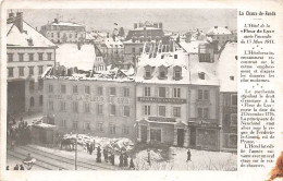 La Chaux-de-Fonds L'Hôtel De La Fleur De Lys Après L'incendie Du 13 Mars 1911 - Altri & Non Classificati