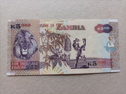 Billete De Zambia De 5000 Kwacha, Año 2010, UNC - Zambie