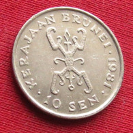 Brunei 10 Sen 1981 KM# 17 Lt 153 *VT - Brunei