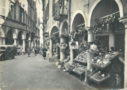 Postcard Switzerland Lugano Portici Di Via Pessina 1950 - Port