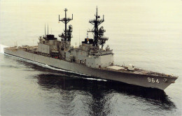 TRANSPORTS -  BATEAUX - GUERRE - USS Paul F Foster - Honor Valor Service - Carte Postale Ancienne - Krieg