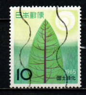 GIAPPONE - 1965 - Issued To Publicize The Forestation Movement And The Forestation Ceremony - USATO - Oblitérés