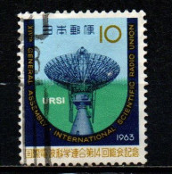 GIAPPONE - 1963 - 14th General Assembly Of The International Scientific Radio Union, Tokyo - USATO - Oblitérés