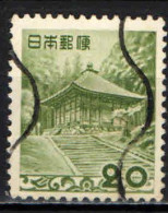 GIAPPONE - 1954 -  Golden Hall, Chusonji Temple - USATO - Oblitérés