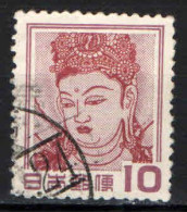  GIAPPONE - 1953 -  DEA KANNON - USATO - Oblitérés