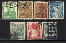 GIAPPONE - 1948 - IL LAVORO NEL GIAPPONE - USATI - Used Stamps