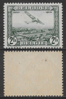 Belgio Belgium 1930 Air Mail 2Fr Mi N.282 MNH ** - Neufs