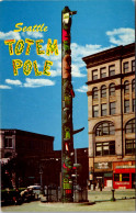 Washington Seattle Downtown Indian Totem Pole - Seattle