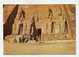 AK 134896 EGYPT - Abu Simbel - The Ramses II Colossi - Abu Simbel Temples