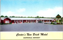 Kentucky Scottsville Carter's New Brick Motel - Sonstige & Ohne Zuordnung