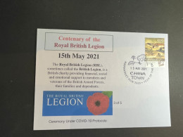 (1 R 24) Centenary Of The Royal British Legion - 15th May 2021 - Lettres & Documents