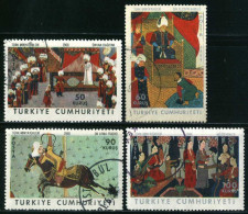 Türkiye 1968 Mi 2086-2089 Miniatures - Used Stamps