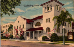 Florida Clearwater First Methodist Church Curteich - Clearwater