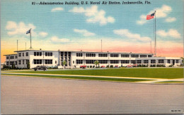 Florida Jacksonville U S Naval Air Station Administration Building Curteich - Jacksonville