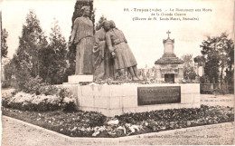 CPA 10 (Aube) Troyes - Le Monument Aux Morts De La Grande Guerre (oeuvre De Louis Morel) TBE éd. Ch. Granddidier - Monuments Aux Morts