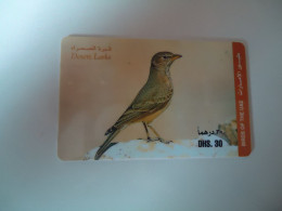 UNITED  ARAB EMIRATES  UAE USED CARDS  BIRD BIRDS - Other & Unclassified