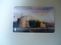 OMAN   USED CARDS   LANDSCAPES  MONUMENTS - Oman