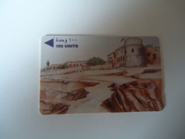 BAHRAIN USED CARDS   MONUMENTS  CASTLE - Baharain