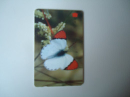 OMAN  USED   PHONECARDS  BUTTERFLIES - Vlinders