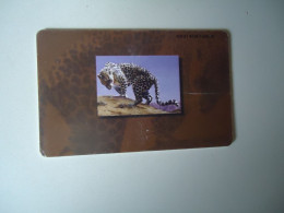 UNITED  ARAB EMIRATES  UAE USED CARDS ANIMALS TIGER - Giungla