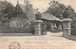 CLEVELAND  (OHIO- USA) - Entrance To Rockefeller's  Grounds - Cpa  De 1906 - Très Bon état - Cleveland