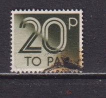 GREAT BRITAIN - 1982 Postage Due 20p Used As Scan - Impuestos