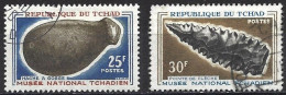 Chad 1966 - Mi 166/67 - YT 132/33 ( Prehistoric Tolls ) - Tchad (1960-...)