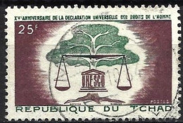 Chad 1963 - Mi 106 - YT 93 ( Declaration Of Human Rights, 15th Anniversary ) - Tchad (1960-...)