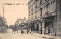 93-AULNAY-SOUS-BOIS- AVENUE DE NONNEVILLE ET CARREFOUR DU GROS PEUPLIER - Aulnay Sous Bois