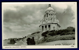 Ref  1615  -  Real Photo Postcard - Williamson Memorial Lancaster - Lancashire - Other & Unclassified